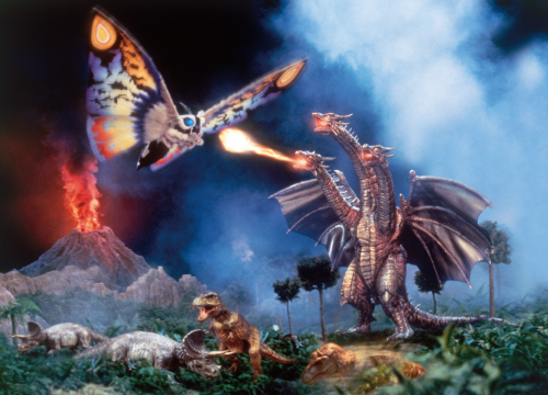 モスラ3キングギドラ来襲場面写真